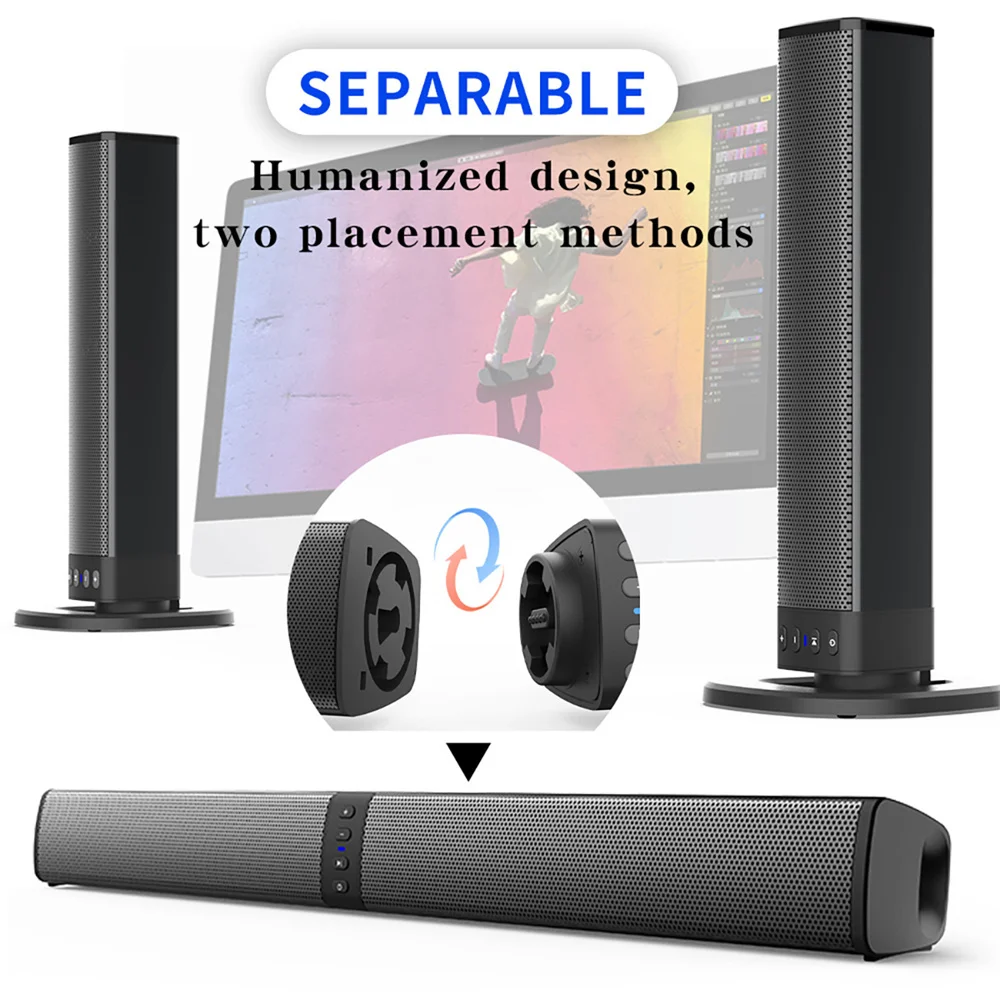 Home Bar And Theater - Kablosuz Bluetooth TV Ses Çubuğu 2