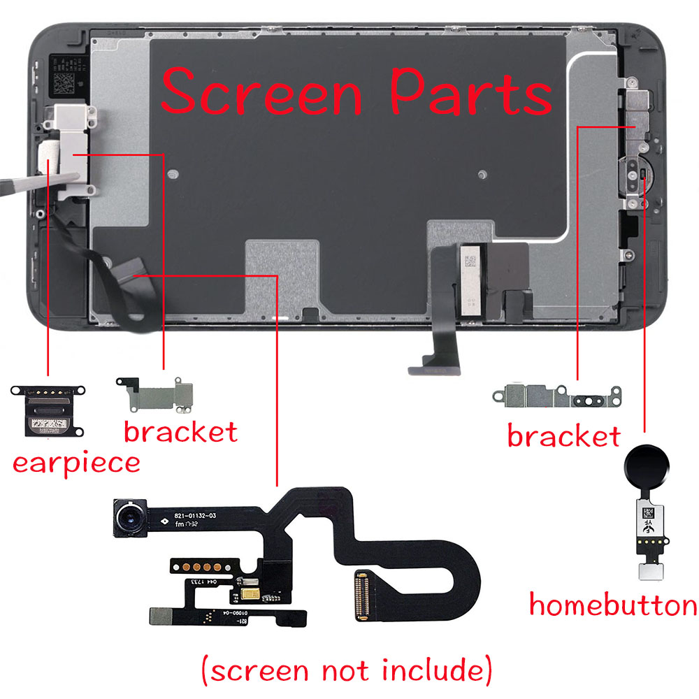 Home Bar Iphone - iPhone 7 8 Plus için Ön