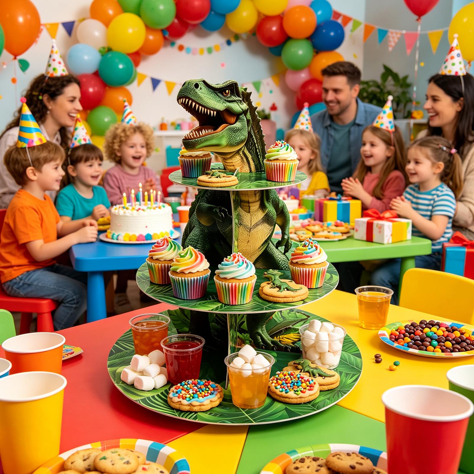 3 Katlı Dinozor Şeklinde Kek S - Home Bar Set incelemesi ve fiyatı