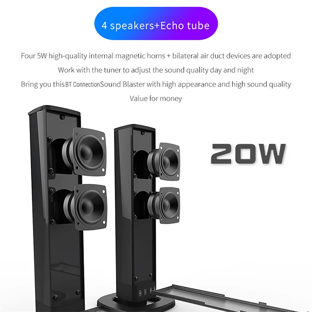 Kablosuz Bluetooth TV Ses Çubu - Home Bar And Theater incelemesi ve fiyatı