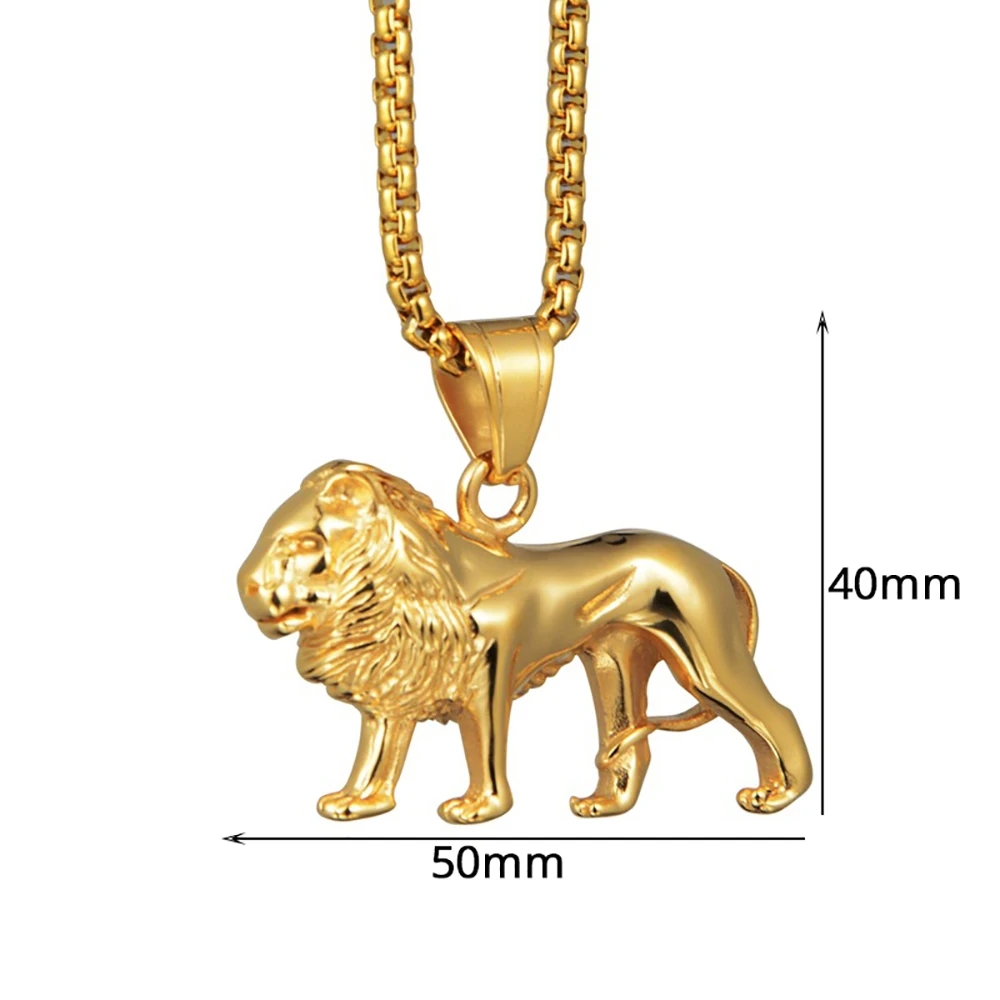Paslanmaz çelik aslan kolye ka - Bar Cart Gold incelemesi ve fiyatı
