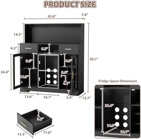 Depolama Alanlı Mini Buzdolabı - Home Bar And Cabinet incelemesi ve fiyatı