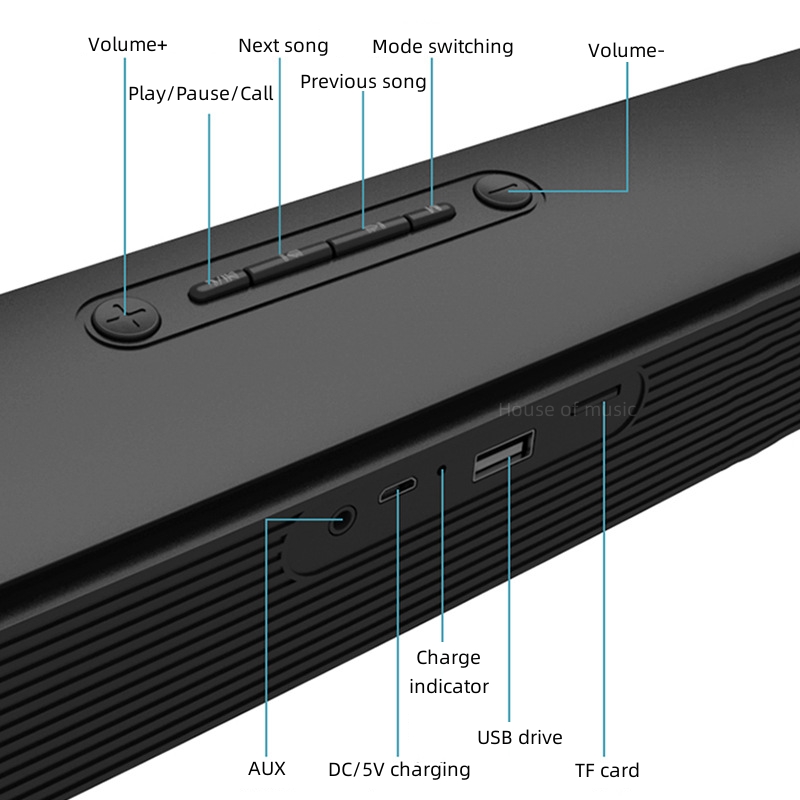 TV soundbar'da kablolu ve Wire - Home Bar And Theater incelemesi ve fiyatı