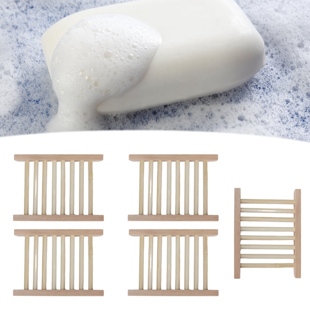 5 adet doğal ahşap sabunluk ke - Home Bar Supplies incelemesi ve fiyatı