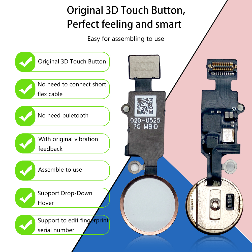JC 6th 3D ev düğmesi Flex için - Home Bar Iphone incelemesi ve fiyatı