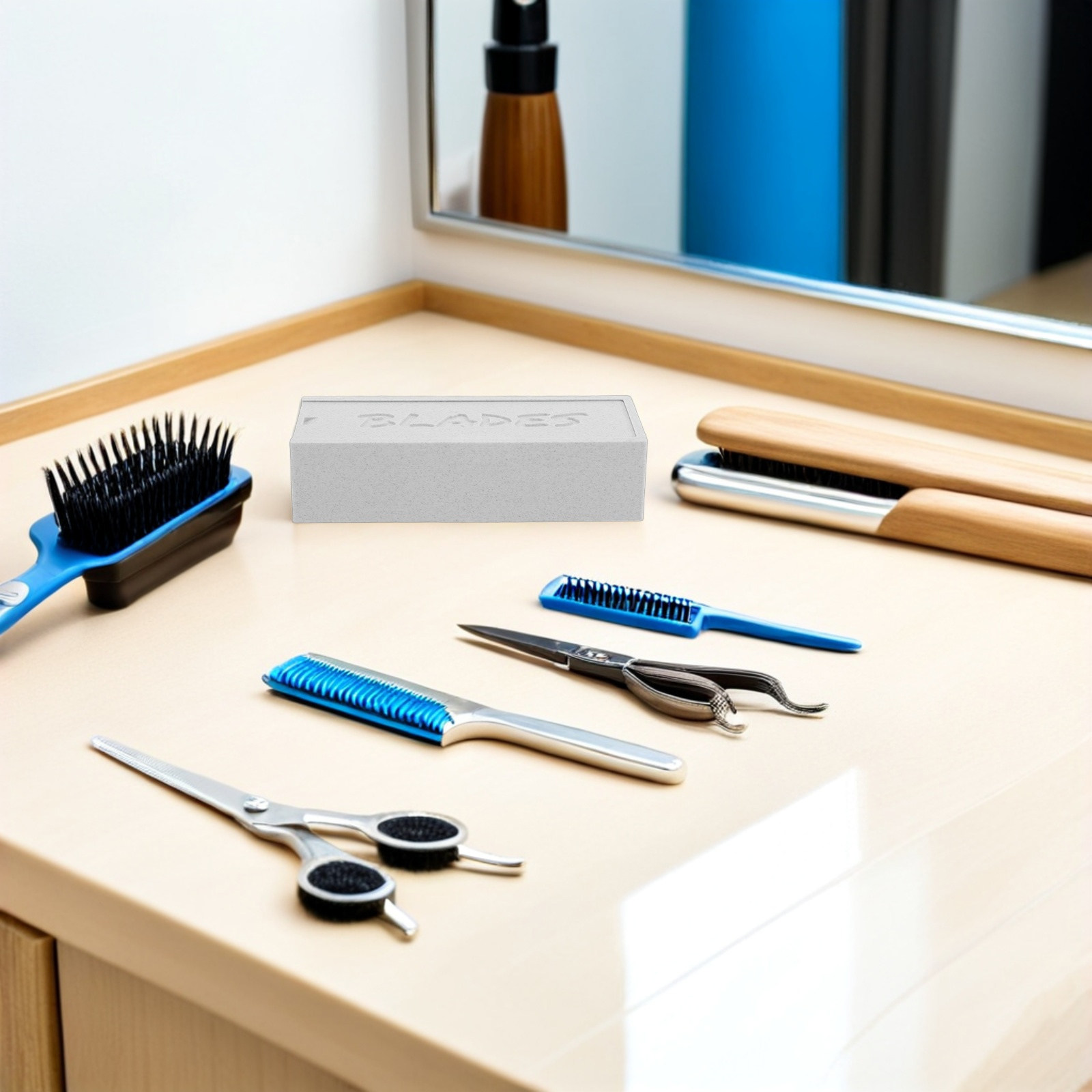 Beyaz Çift Bölmeli Bıçak Sakla - Home Barber incelemesi ve fiyatı