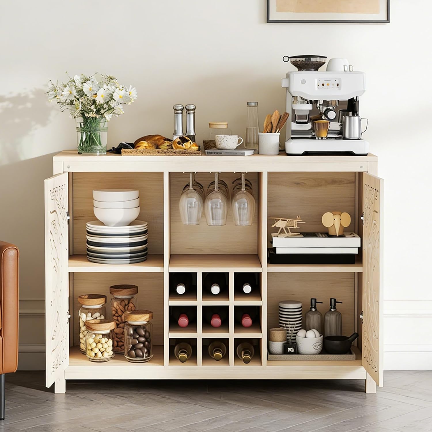 Ayarlanabilir Şaraplık ve Depo - Home Bar And Cabinet incelemesi ve fiyatı