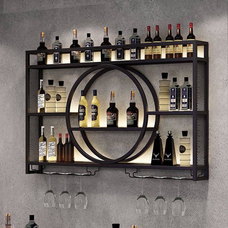 Bar şarap rafı duvara monte şa - Home Bar And Cabinet incelemesi ve fiyatı
