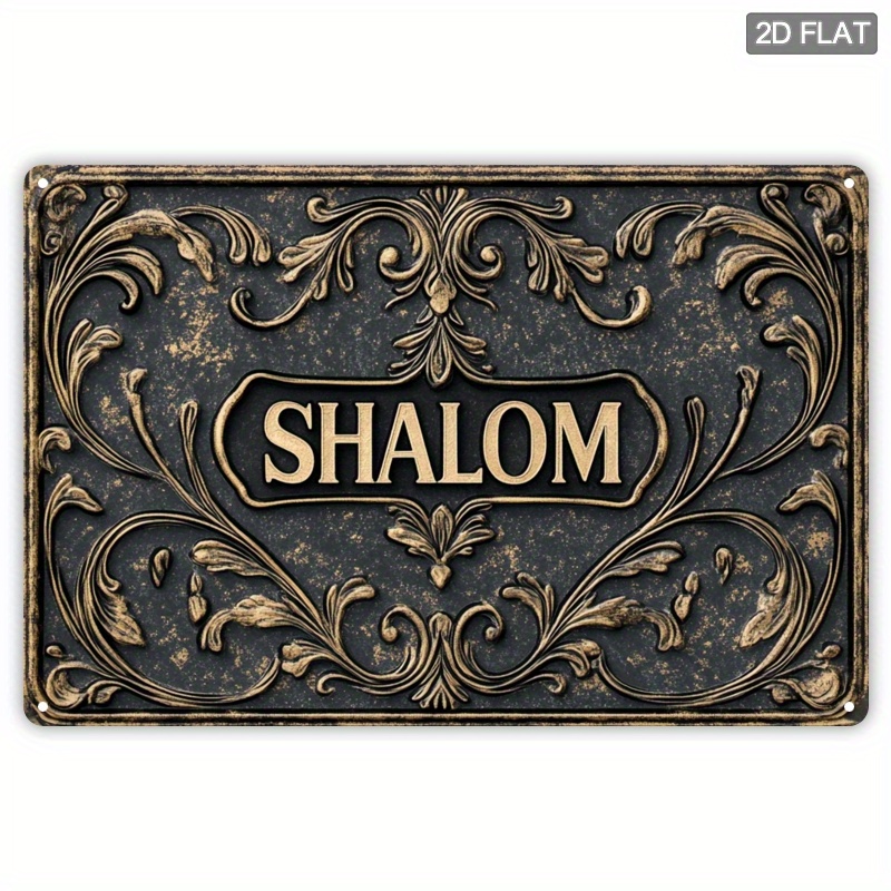CIFBUY Vintage Shalom Alüminyu - Home Bar Signs incelemesi ve fiyatı